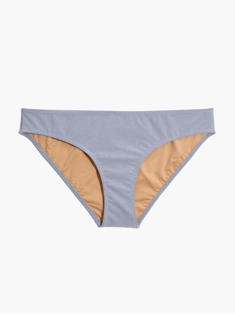NWT Madewell classic Bikini Bottom in Light Blue - Small
